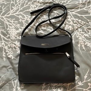 Miztique black crossbody purse.